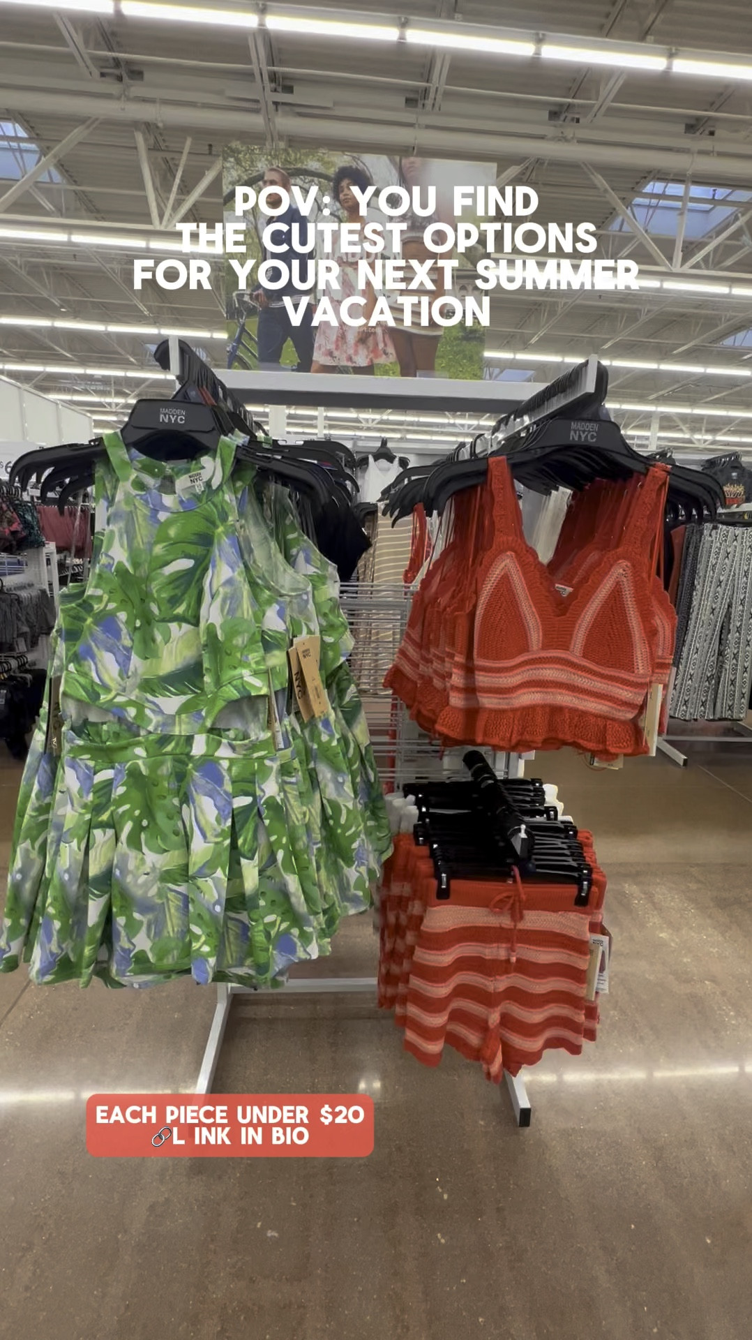 Resort wear spotted at Walmart & each piece priced under $20! 🙌🏝️☀️✨ High quality & perfect for your next summer vacation! 

#LTKStyleTip #LTKTravel #LTKSeasonal