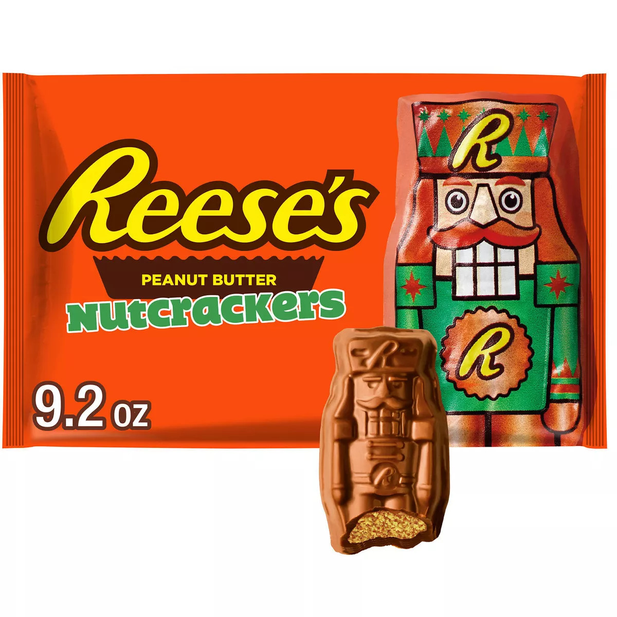 REESE'S Chocolate Peanut Butter Crème Nutcrackers Holiday Candy - 9.2oz | Target