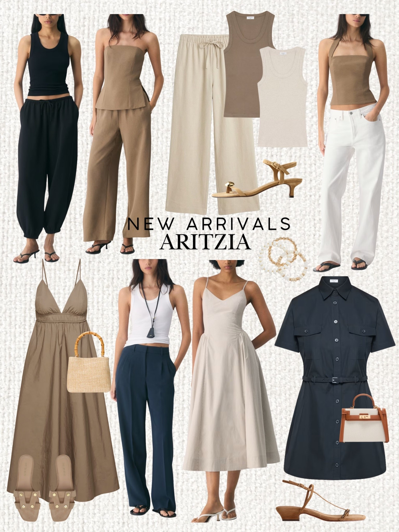 New Aritzia!☀️
The busy tanks are great- I bought the black one last summer .. w/ numerous washes, it’s held its shape and color 
Essential basics

#LTKootd #LTKSeasonal #LTKOver40