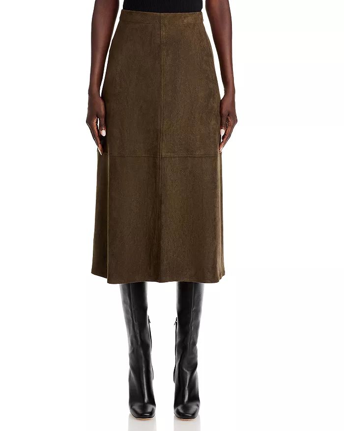 Single Thread Faux Suede A Line Skirt Back to results -  Women - Bloomingdale's | Bloomingdale's (US)