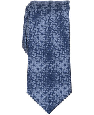 Men's Tundra Abstract Pattern Tie, Macy's Exclusive | Macy's