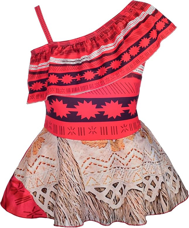 Dressy Daisy Girls Princess Swimsuit Bathing Suit Adventure Outfit Swimwear One Piece | Amazon (US)