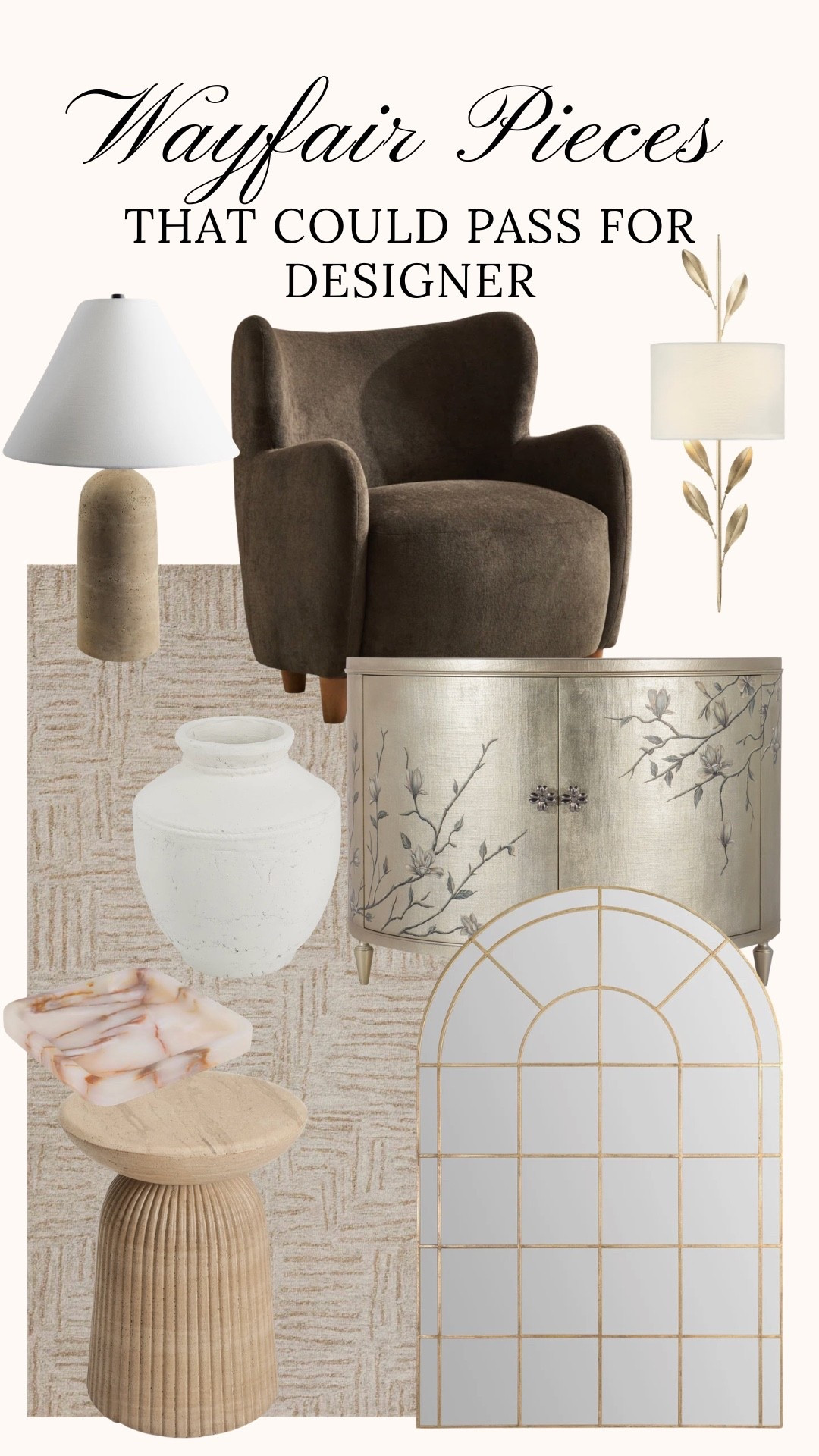 Wayfair pieces so good, everyone will think they’re designer! 

#LTKHome #LTKspringtrends #LTKSeasonal