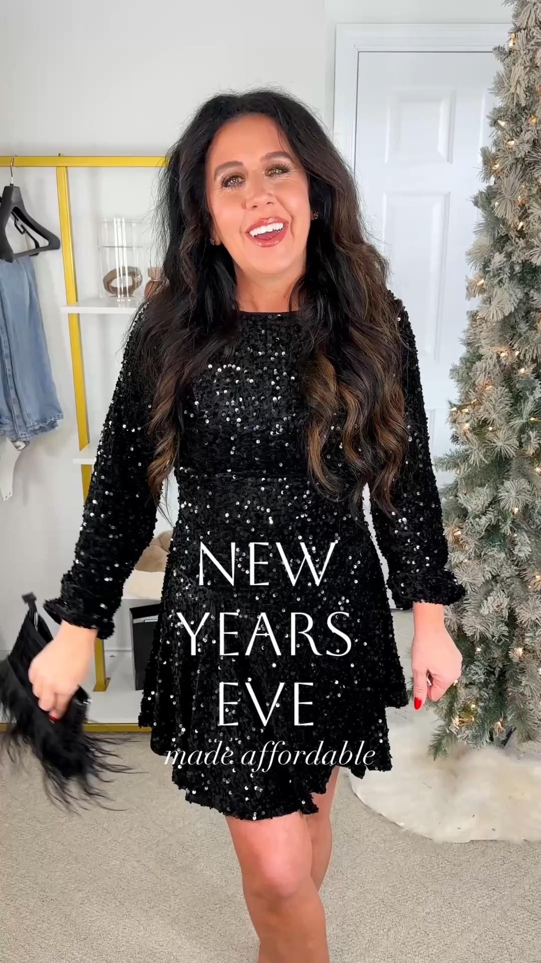 New Years Eve dress $39
Black sequin dress
Holiday dress
Cocktail dresss

#LTKHoliday #LTKFindsUnder50