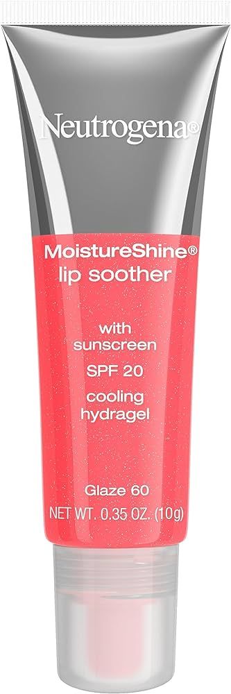Neutrogena MoistureShine Lip Soother Gloss with SPF 20 Sun Protection, High Gloss Tinted Lip Mois... | Amazon (US)
