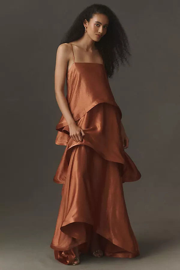 Tilly Tiered Maxi Dress | Anthropologie (US)