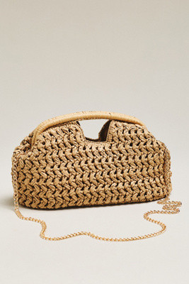 Urban Expressions Lani Raffia Clutch | Anthropologie (US)