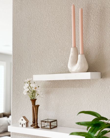 Simple minimal shelf styling 

#LTKhome #LTKfindsunder50 #LTKMostLoved