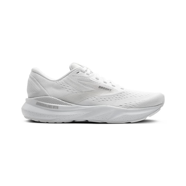 Women's Brooks Adrenaline GTS 24 Running Shoes 11 Regular White/Oyster/Alloy | Scheels