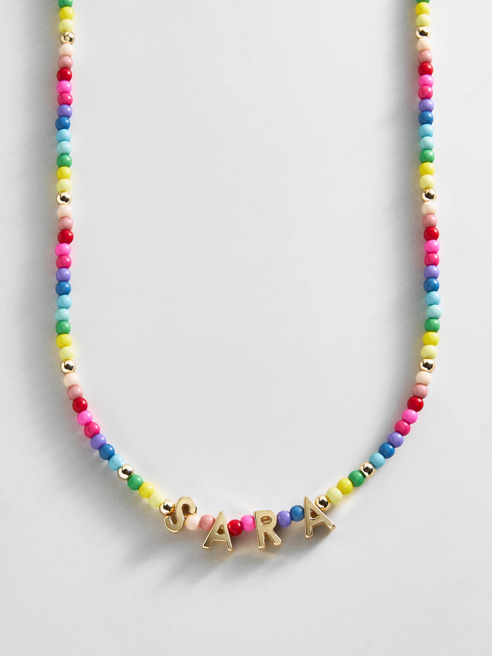 Bead Mine Kids’ Custom Name Necklace - Multi | BaubleBar