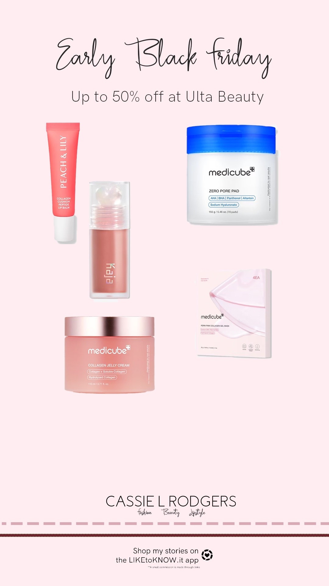 More deals on favorites at Ulta beauty! $12 lips, 30% off Medicube & more! 

#LTKGiftGuide #LTKCyberWeek #LTKHoliday