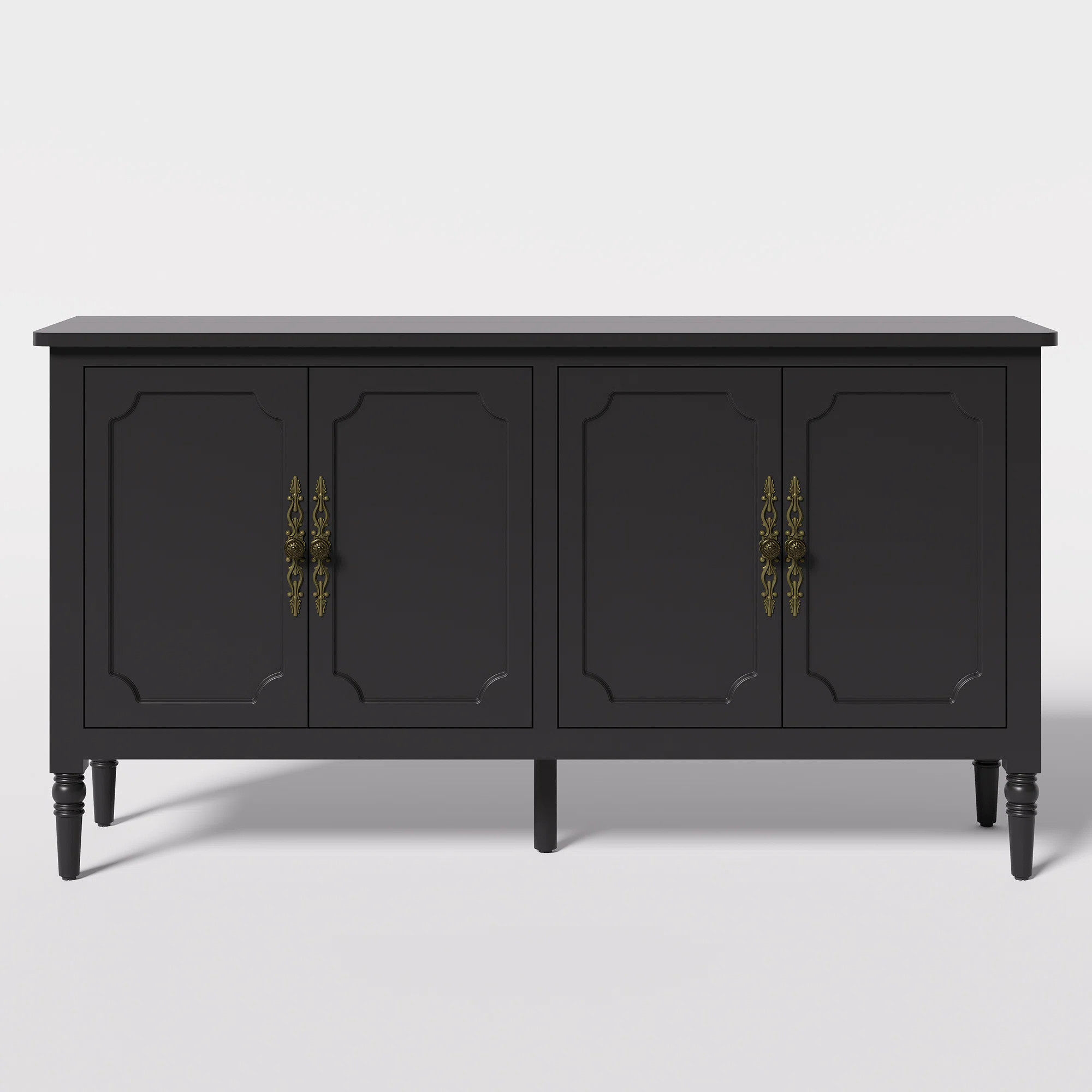 Collynns 59" W Sideboard Cabinet with Adjustable Shelves and 4 Door5 | Wayfair North America
