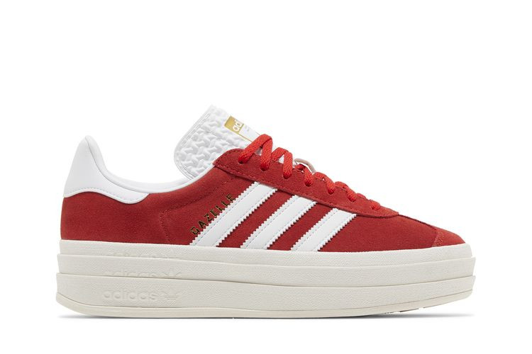 Buy Wmns Gazelle Bold 'Red' - ID6990 | GOAT | GOAT