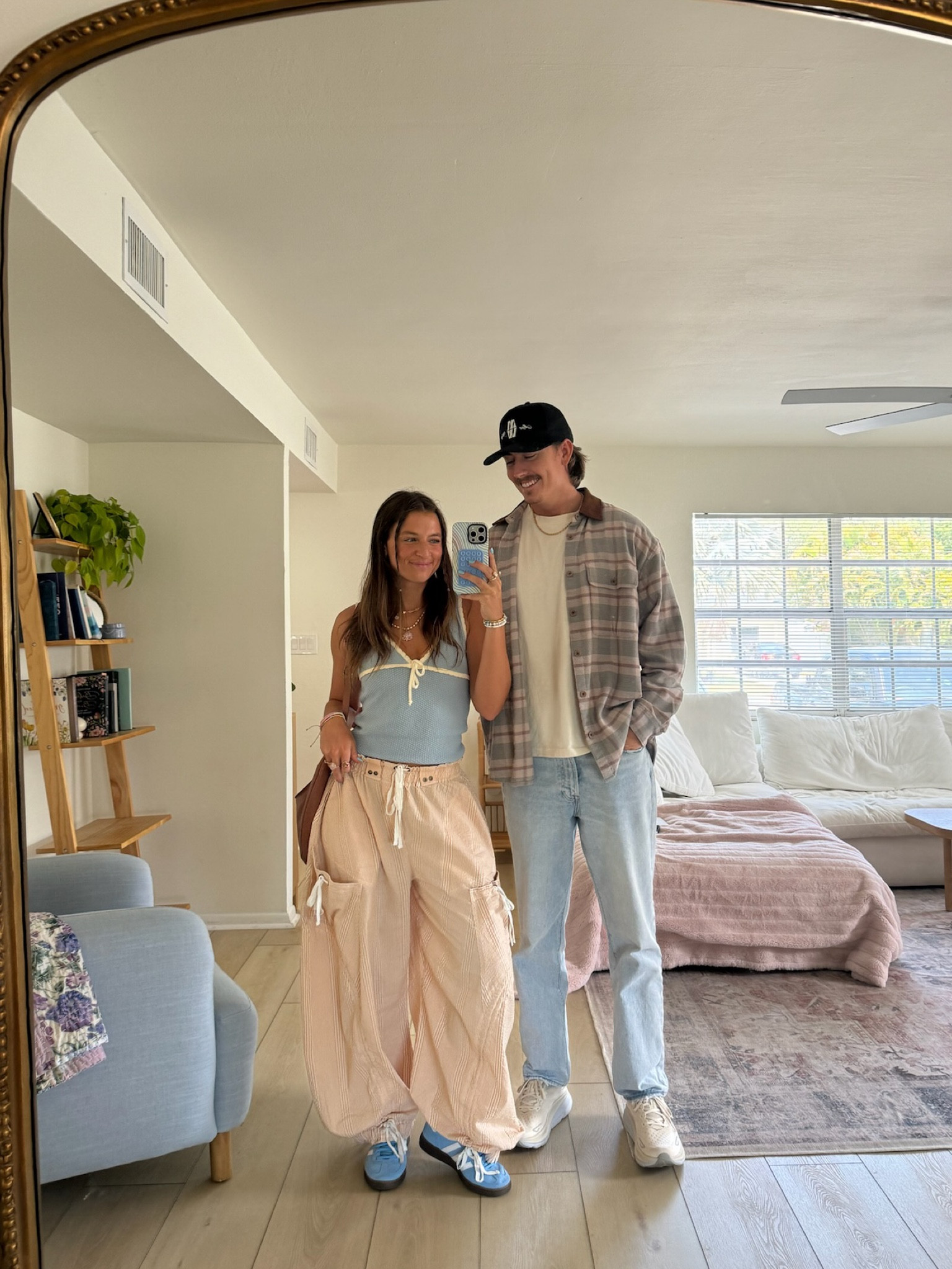 family OOTD🫶🏼 happy sunday!! top is from djerf avenue but linked similar cute crochet pieces:) 

spring outfit, men’s outfit, linen pants, adidas

#LTKstyletip #LTKSeasonal #LTKmens