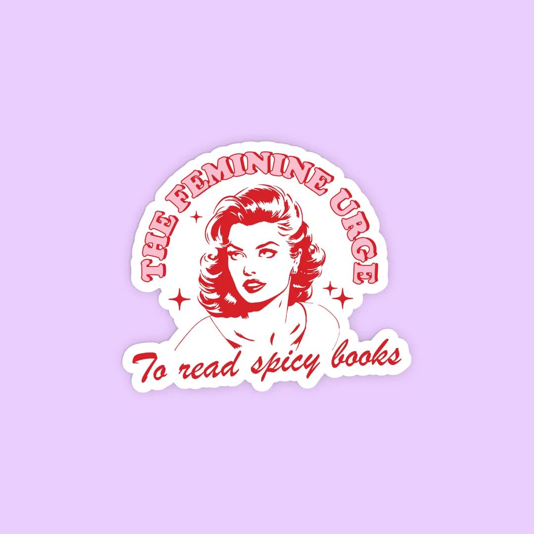 Spicy Books Reader, Book Sticker, Bookish SMUT Sticker, Read Spicy Books, Romance Book Sticker, T... | Etsy (US)