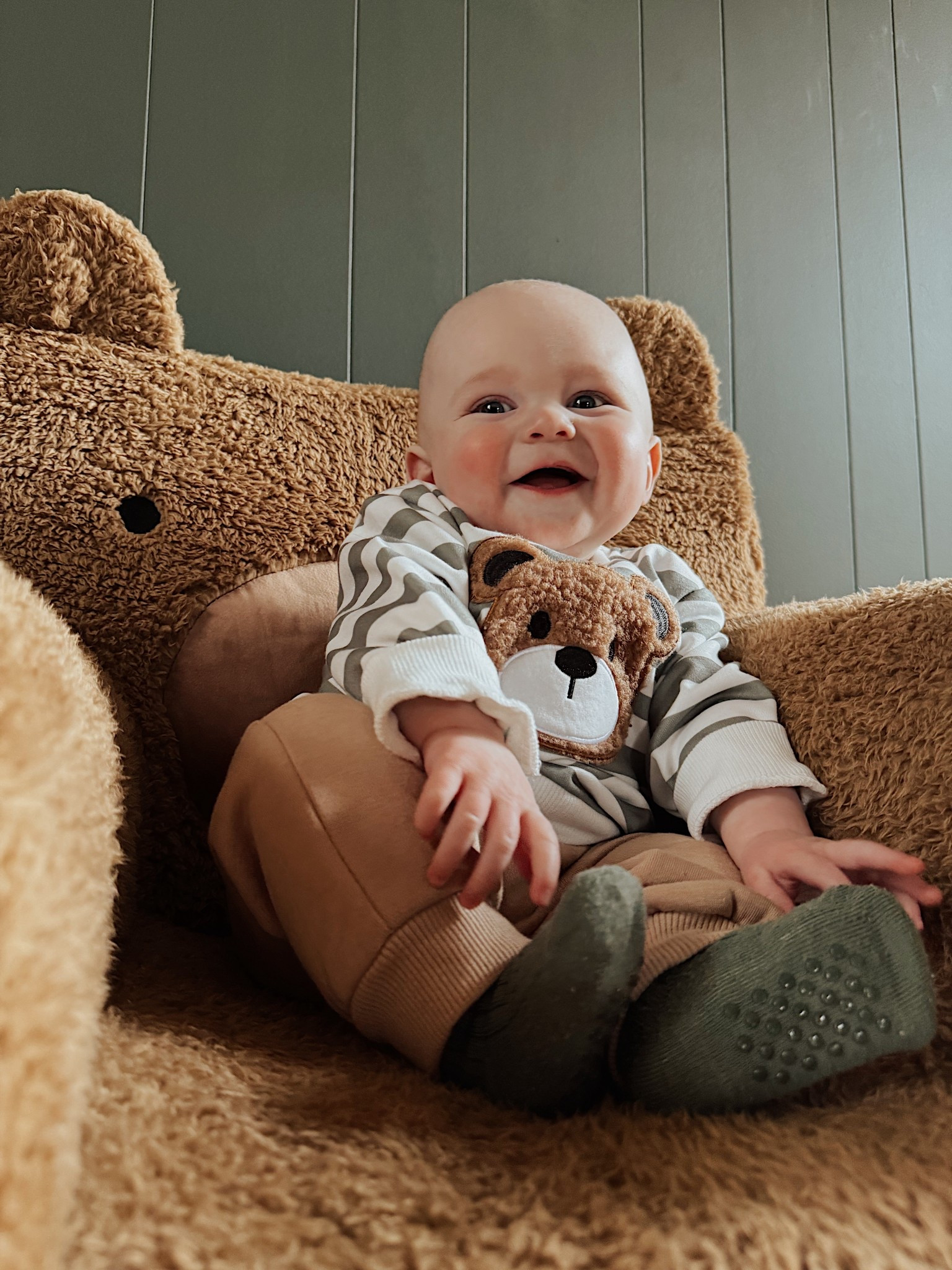 archie bear 🧸

#LTKmomlife #LTKBaby #LTKHome