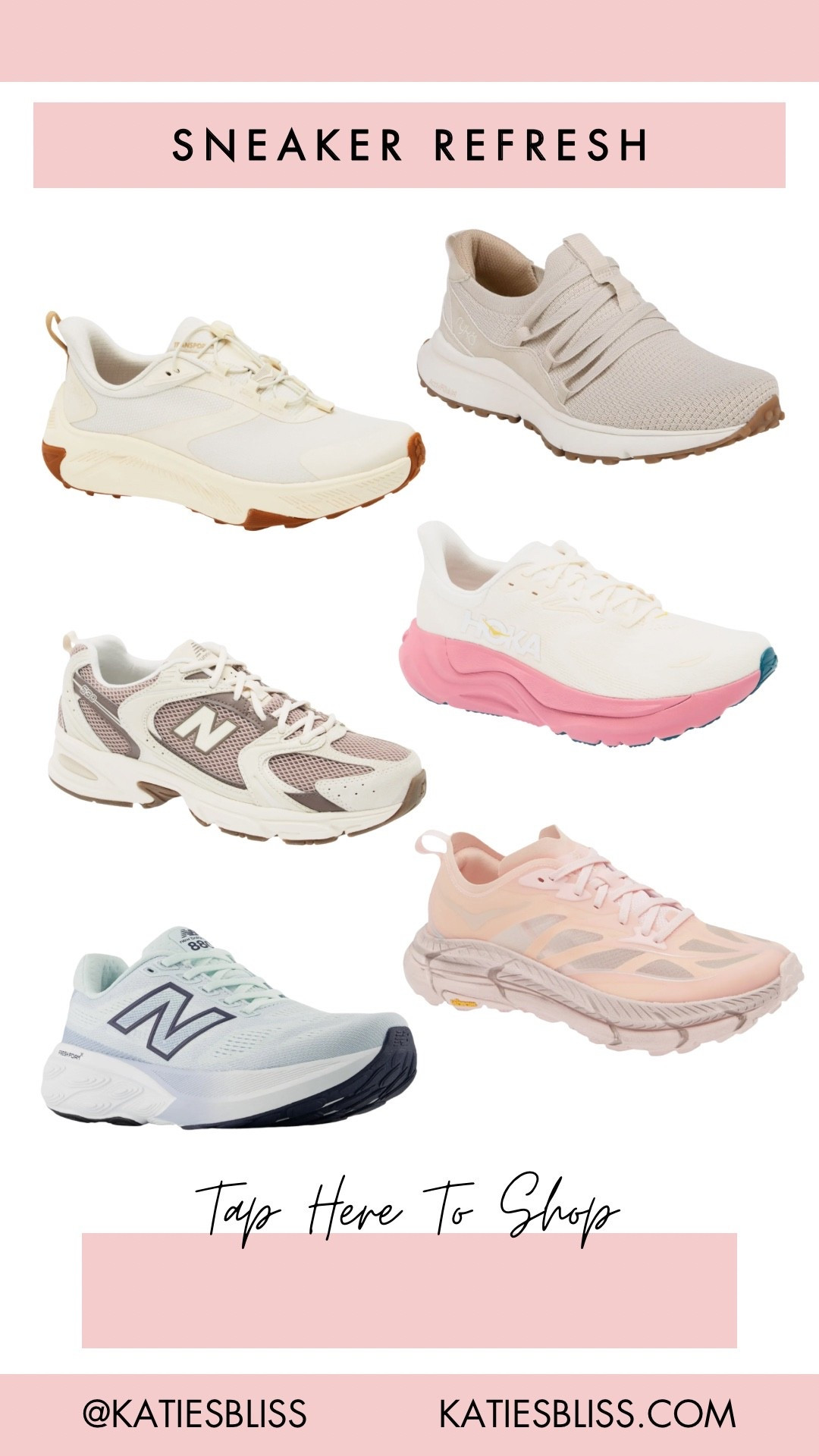 Sneaker refresh 👟

New balance. Hoka. Tennis shoe. Athletic shoe. Running shoe. 




#LTKfitnessgoals #LTKActive