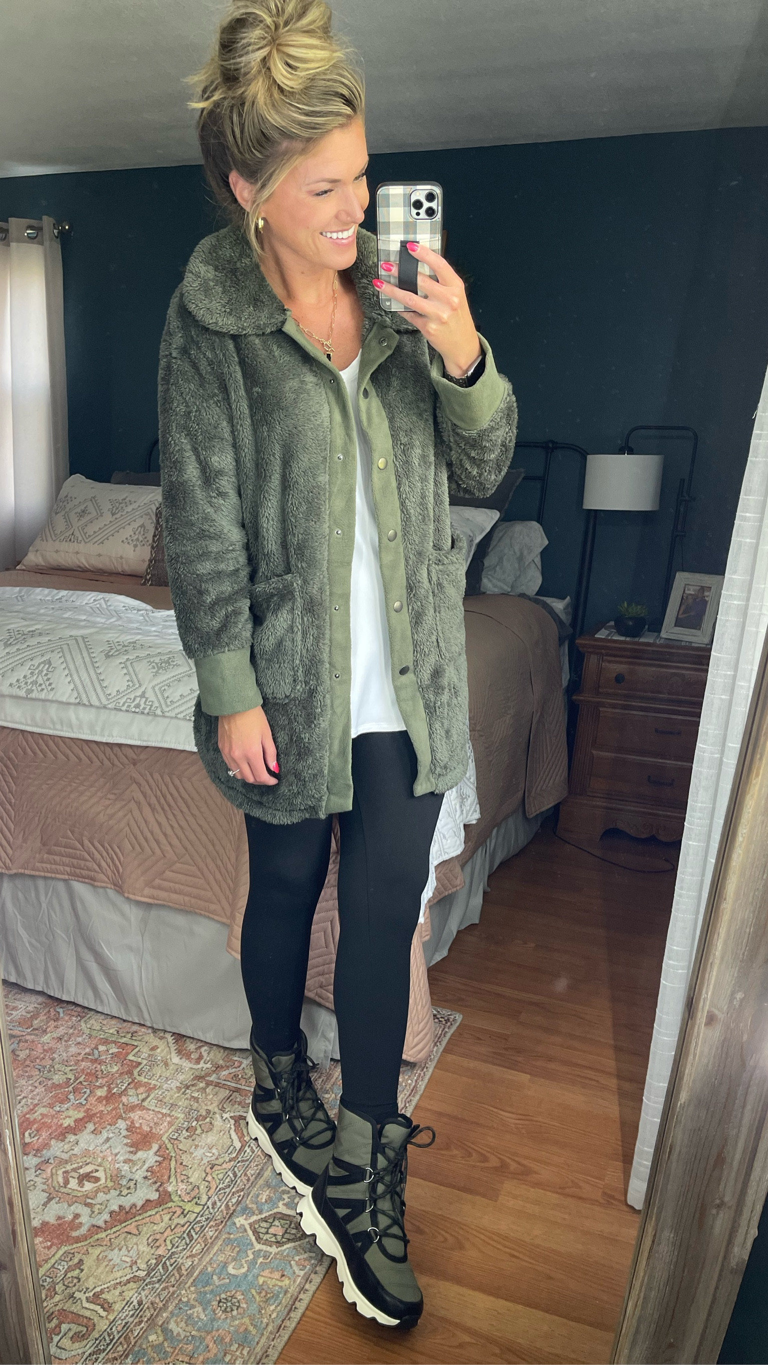 Amazon jacket Walmart boots  

#LTKSeasonal #LTKunder100