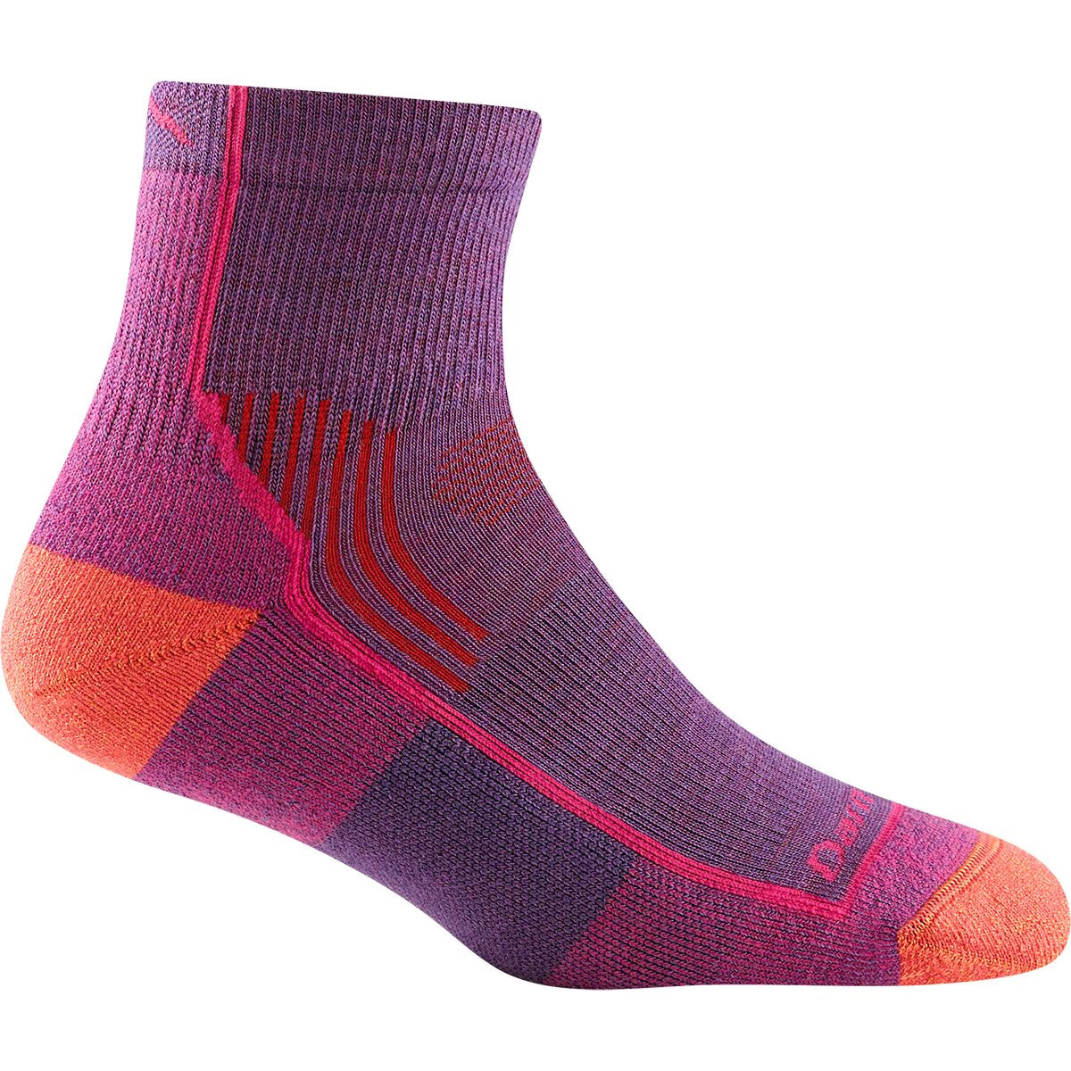 Darn Tough Hiker 1/4 Cushion Sock - Women's - Accessories | Backcountry