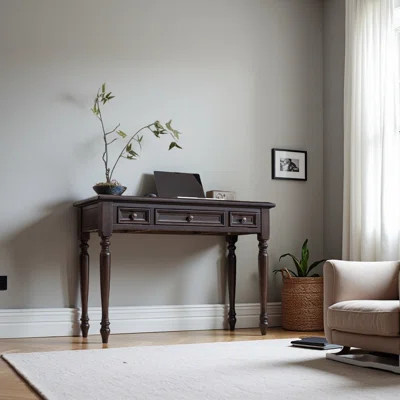 Retro solid wood desk | Wayfair North America