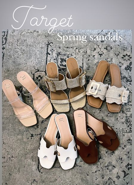 Target sandals, Target spring style, Neutral sandals, Target spring sandals 

#LTKshoecrush #LTKSeasonal #LTKfindsunder50