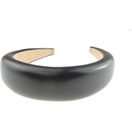 Glamour Girlz Ladies Leather Look Padded Headband Alice Band (Black) | Amazon (UK)
