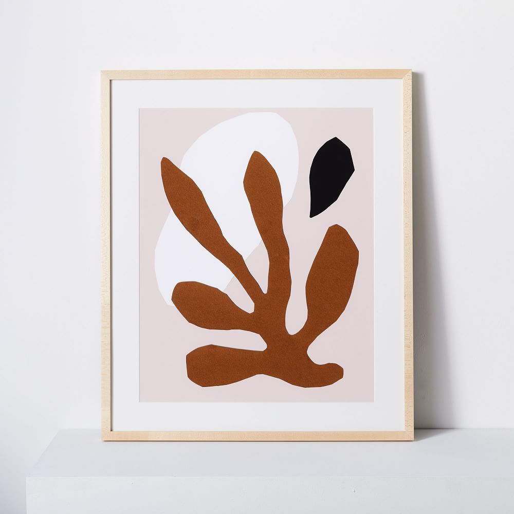 Kate Arends Framed Print - Leaf | West Elm (US)