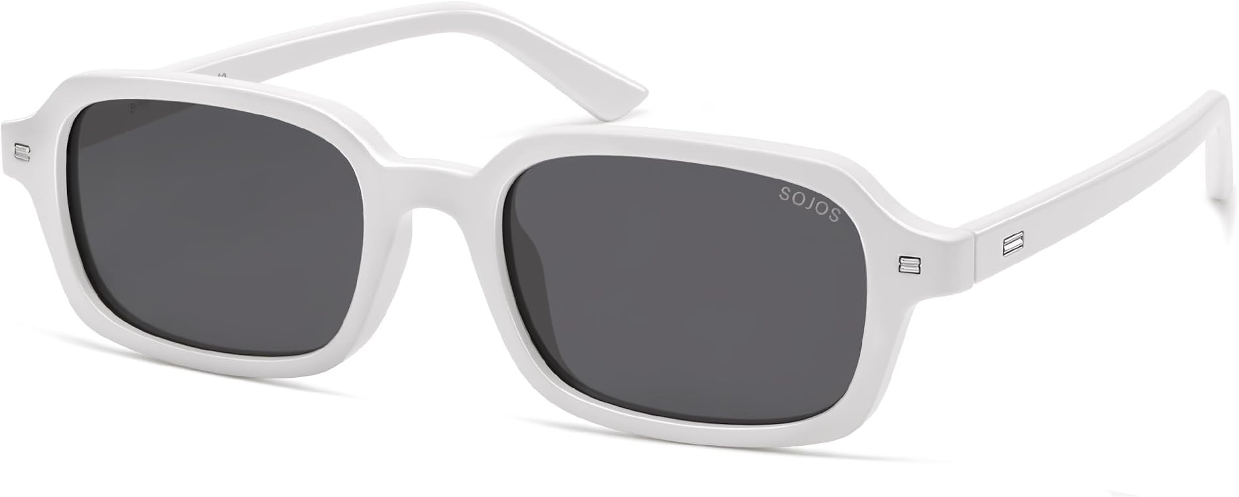 SOJOS Trendy Rectangle Polarized Sunglasses Womens Mens SJ2610 | Amazon (US)
