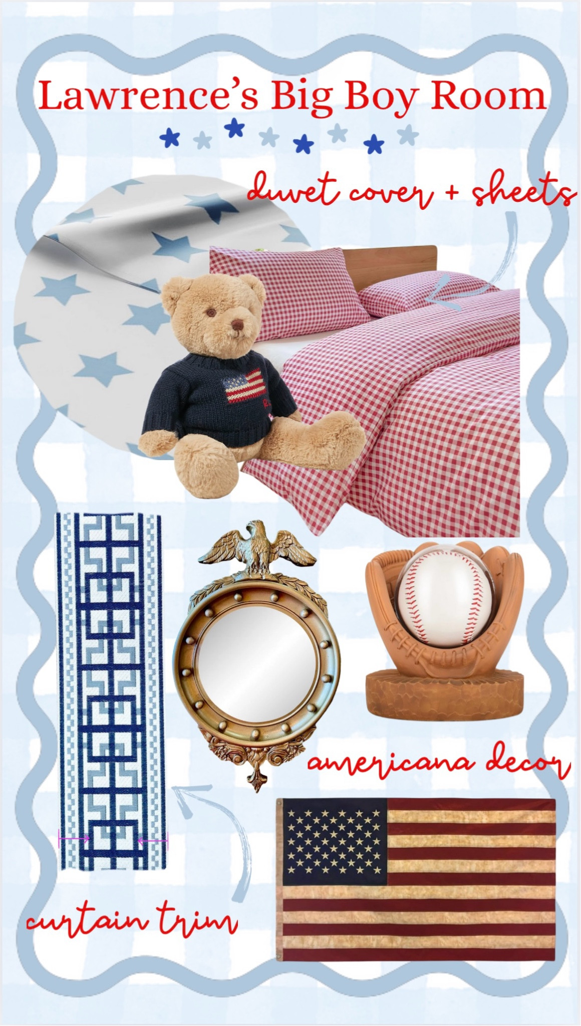 Toddler Boy Room | Americana Boys Room | Vintage Americana Decor

#LTKKids #LTKHome