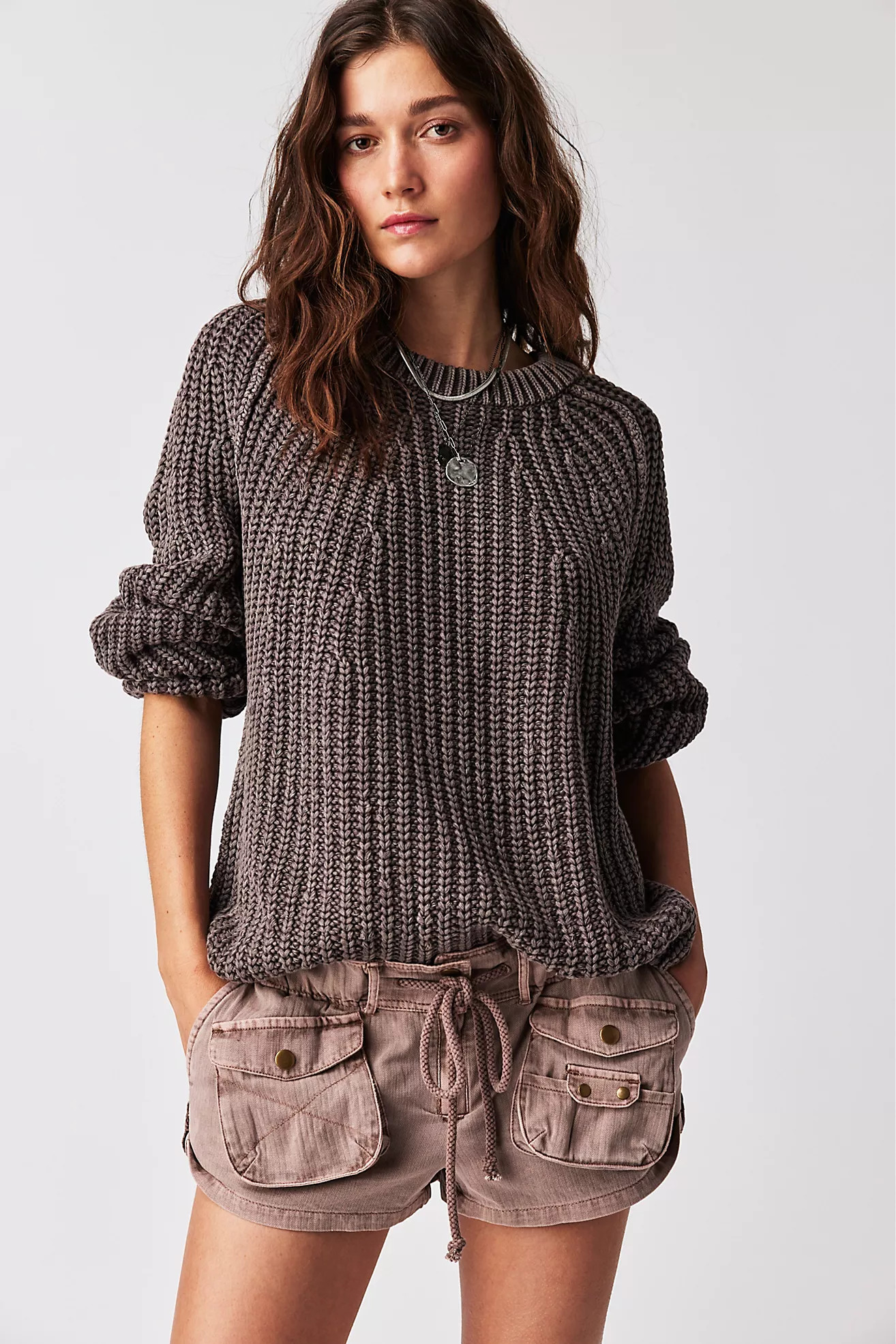 Waimea Slouchy Solid Shorts | Free People (Global - UK&FR Excluded)