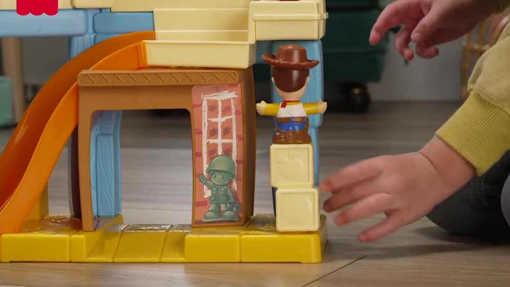 Fisher-Price Little People Disney & Pixar Toy Story Andy's Room Toddler Playset, Woody & RC Vehic... | Walmart (US)