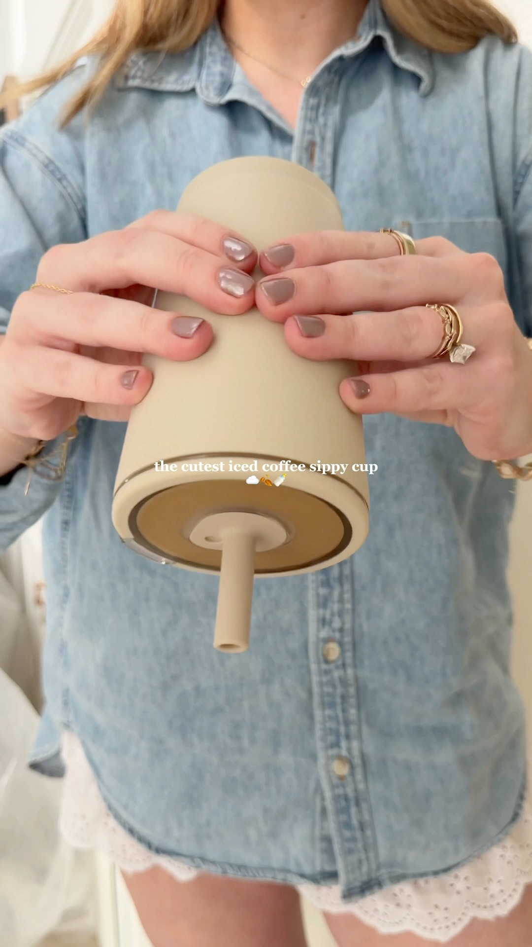 the CUTEST iced coffee tumbler☁️🍂👀

#LTKdayinmylife #LTKHome