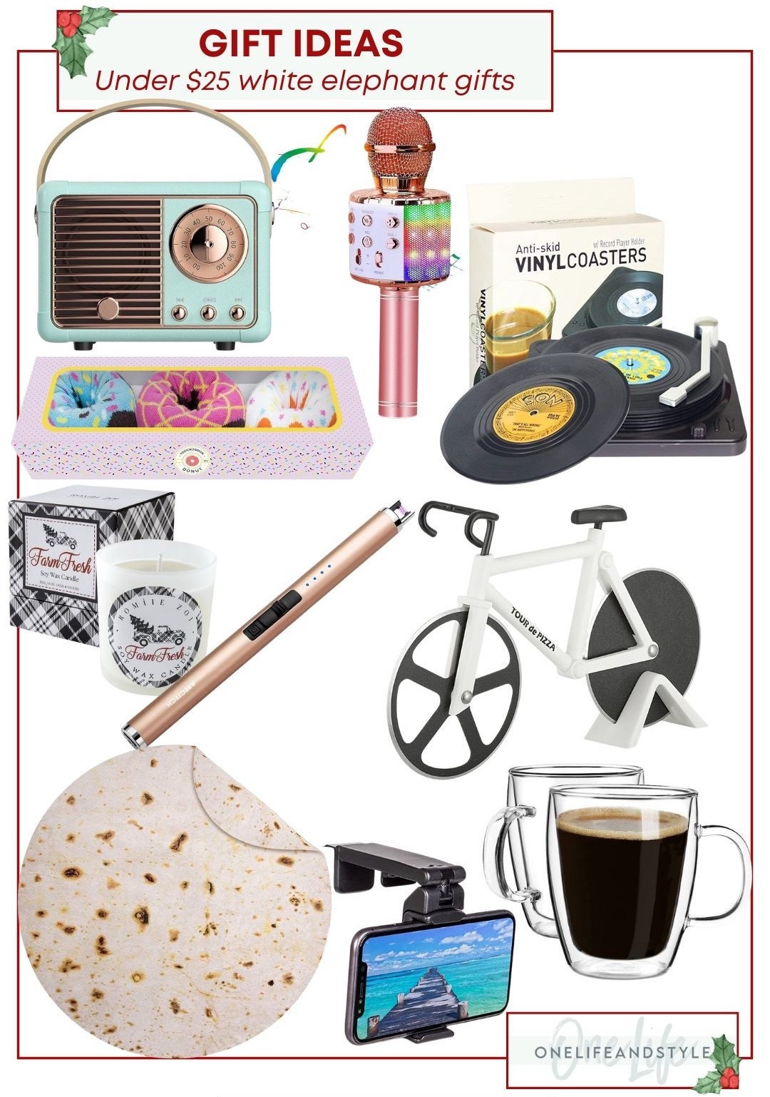 We’d a quick white elephant gift idea under $25?! Here are a few ideas!

#LTKHoliday #LTKGiftGuide #LTKCyberWeek