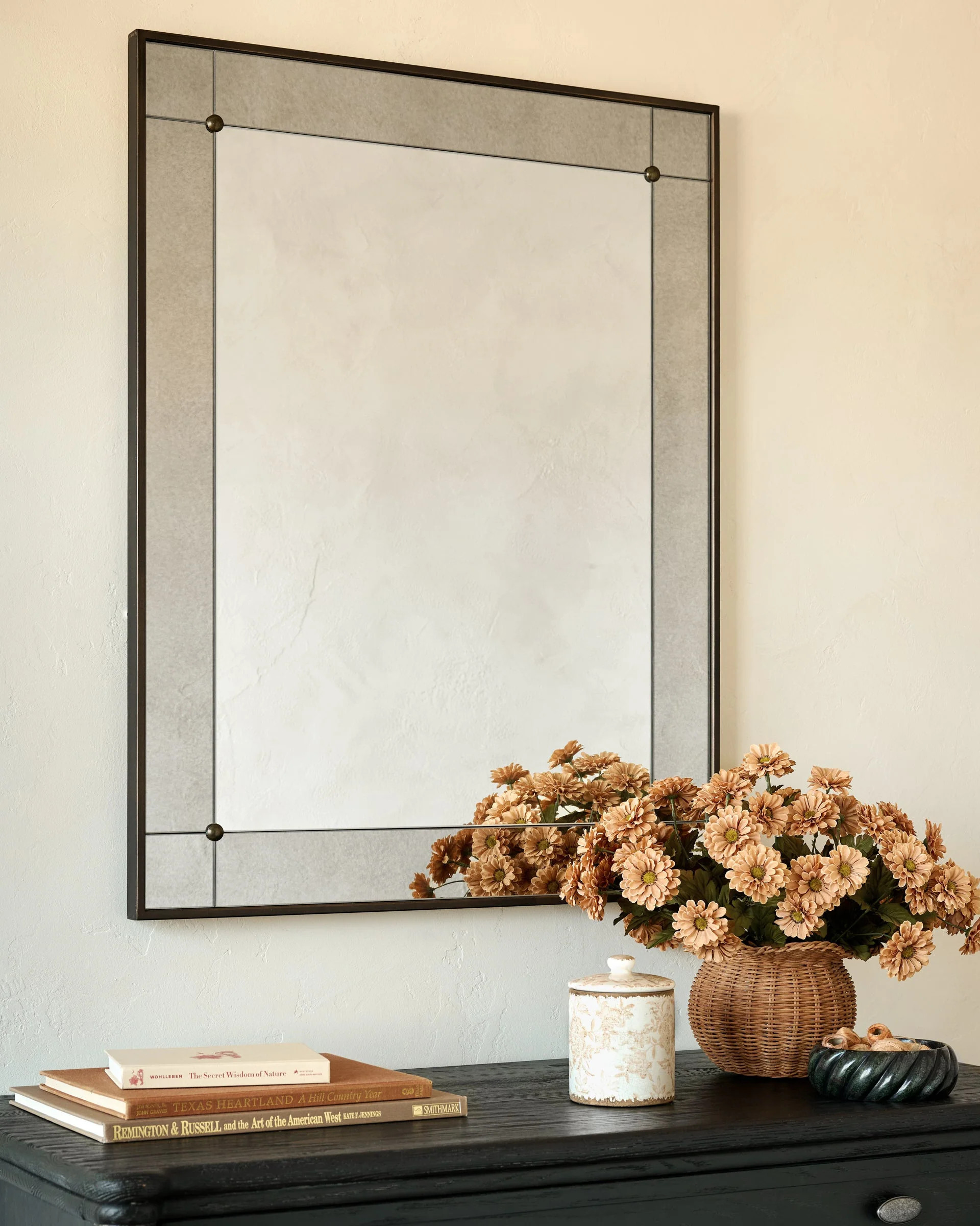 Francis Antiqued Framed Mirror | Magnolia