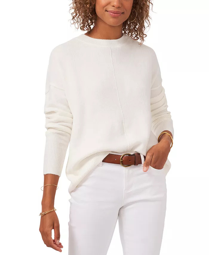 Vince Camuto
          
        
  
      
          Long Sleeve Extend Shoulder Sweater | Macys (US)