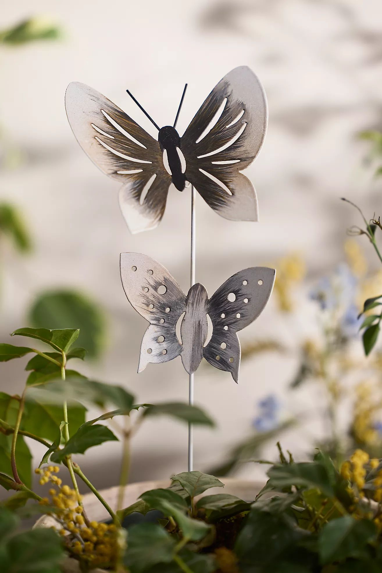 Butterfly Duo Iron Stake | Anthropologie (US)