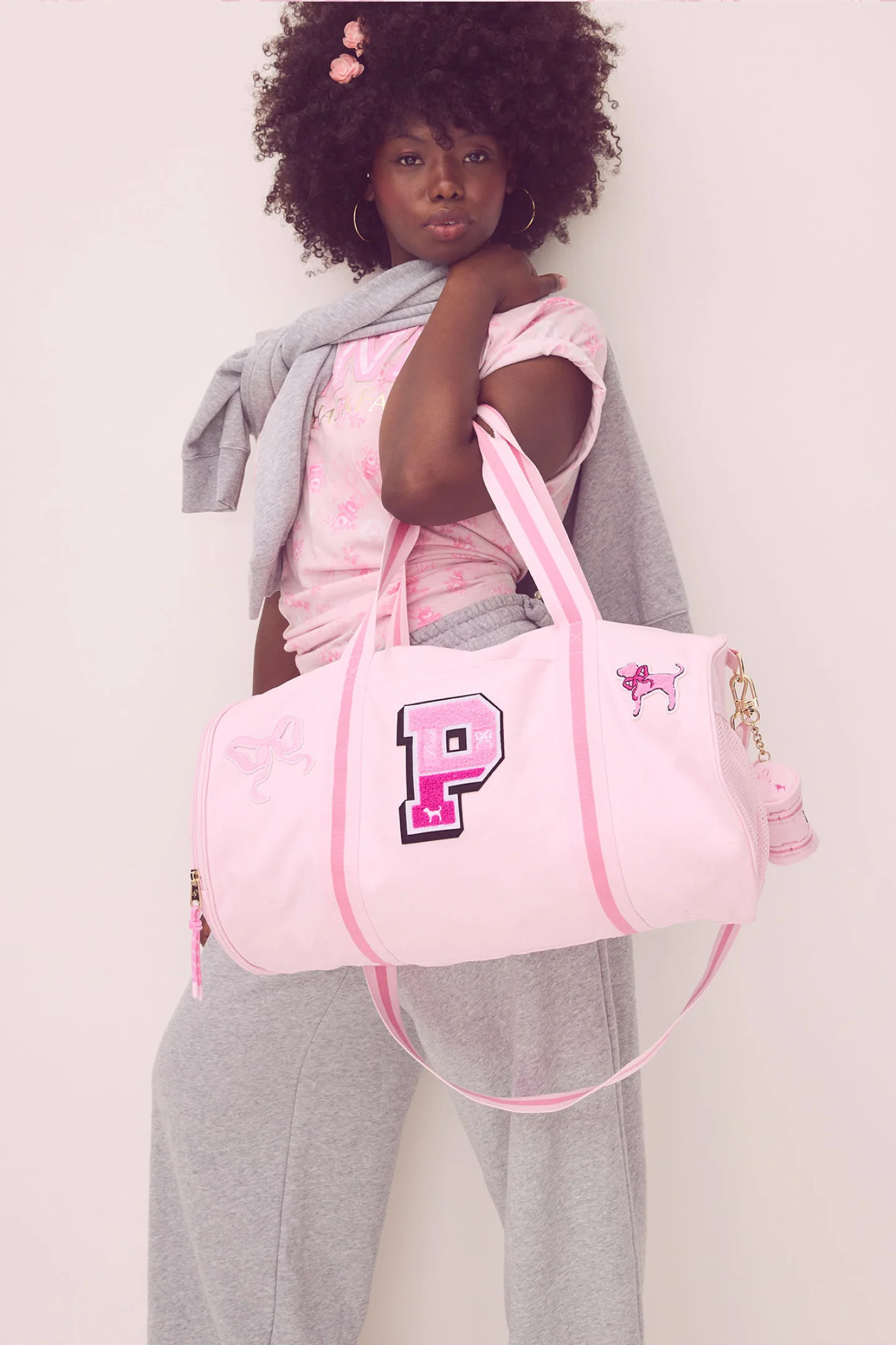 PINK x LoveShackFancy Duffle Bag | LoveShackFancy