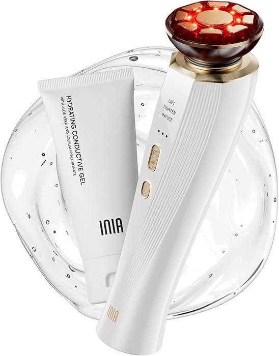 INIA 3-in-1 Red Light Therapy for Face and Neck Beauty Device for Puffiness & Skin Firming Skinca... | Amazon (US)