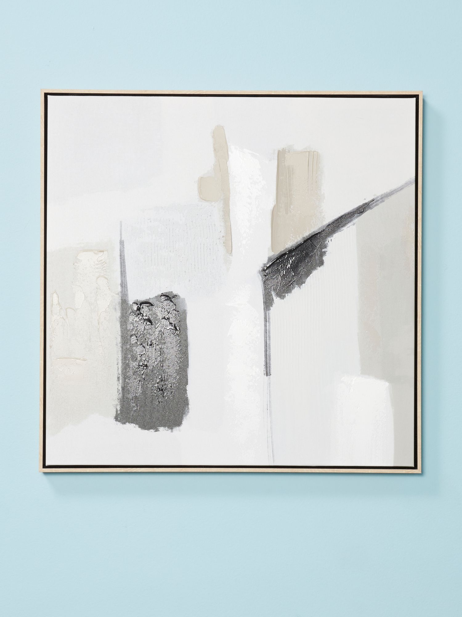 28x28 Neutral Palettes Framed Wall Art | Living Room | HomeGoods | HomeGoods