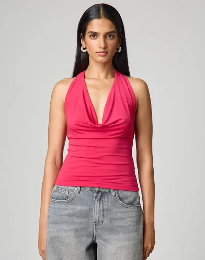 Cowl Neck Halter Top | Glassons (Australia)
