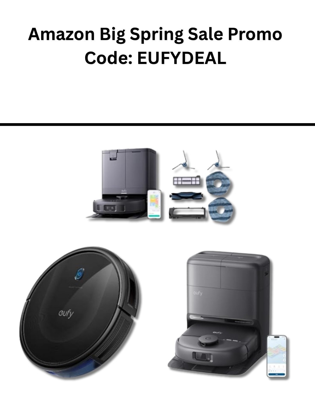 If you’ve been eyeing smart home upgrades… THIS is your moment 🙌

Use code EUFYDEAL for an extra 10% OFF select eufy deals (yes, it stacks 😳). That means bigger savings on things you already wanted 👏

✔️ Limited redemptions
✔️ Ends TODAY (3/31)
✔️ One code per checkout

These deals don’t sit around… once the code hits its limit, it’s gone 🏃‍♀️

Tap to shop & don’t forget to apply the code at checkout!

#springsale #ltkdeals #amazonsale #smarthome #ltkhome

#LTKSeasonal #LTKHome #LTKSaleAlert
