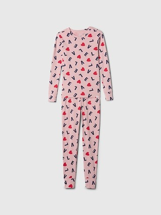 Kids Organic Brushed Cotton PJ Set | Gap (US)