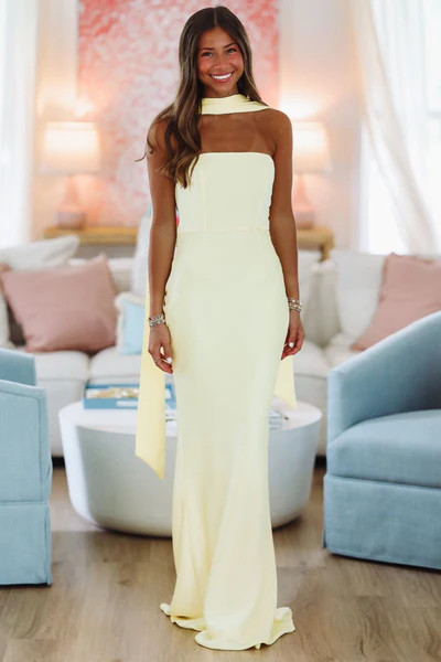 Love Me  Maxi Dress - Yellow | Hazel and Olive