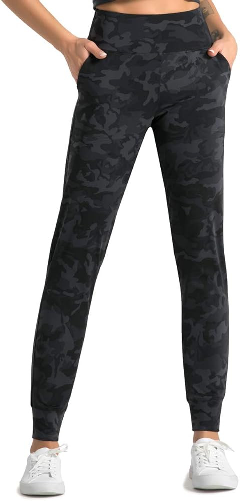 Dragon Fit Joggers for Women with Pockets,High Waist Workout Yoga Tapered Sweatpants Women's Loun... | Amazon (US)