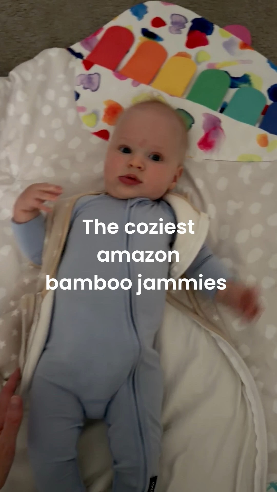 The coziest non name brand / amazon bamboo jammies at half the price. I just stocked up on more colors for Crew and getting some for Gage too in toddler size. They’re so soft and lightweight for summer. 

Crew is 5 months and wearing size 3-6 months. They run a little big, I have to roll the sleeves and at ankles, but he can keep growing into them which is nice.

Onesie
Pajamas 
Baby

#LTKBaby #LTKBump #LTKmomlife