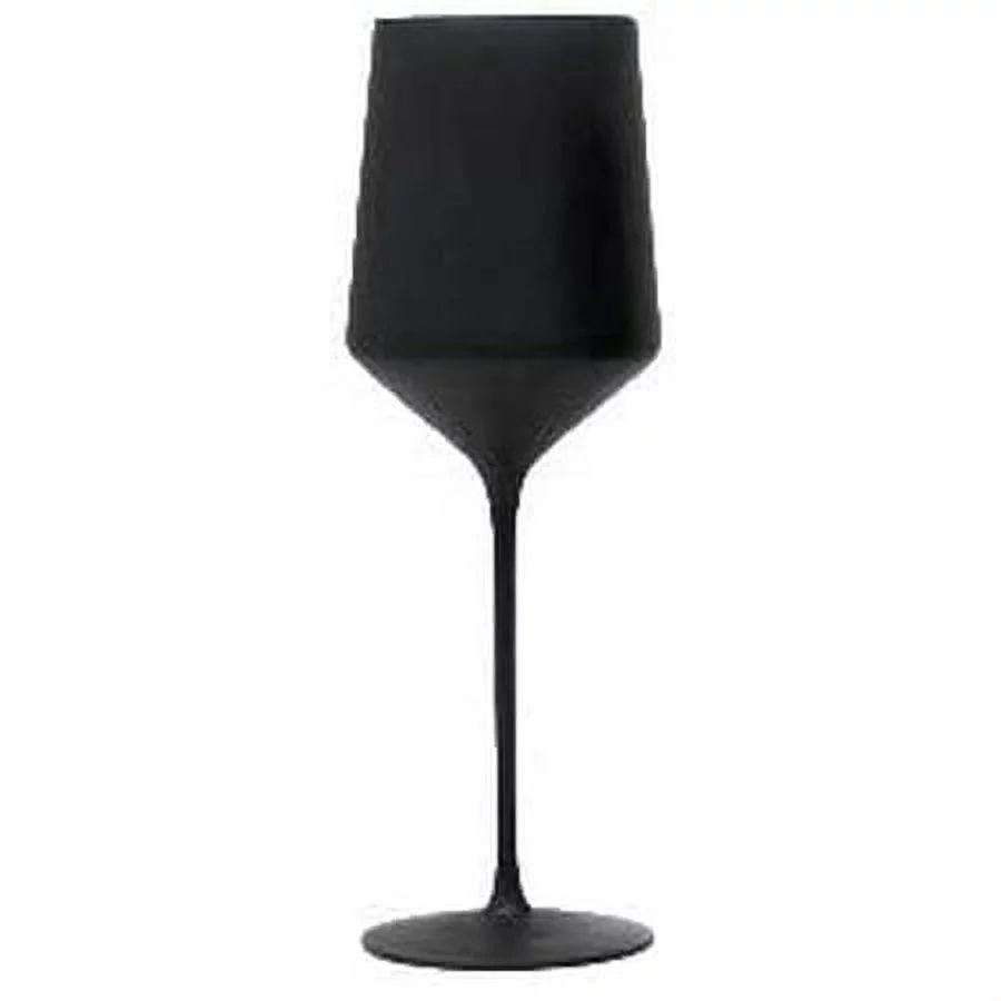 Madison Dcor Matte Black Wine Glasses | Thin  Handblown Glass  Tall  Elegant Stem  Dishwasher Saf... | Walmart (US)