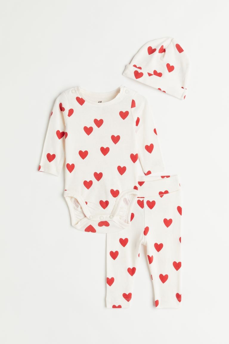 3-piece Cotton Set | H&M (US + CA)