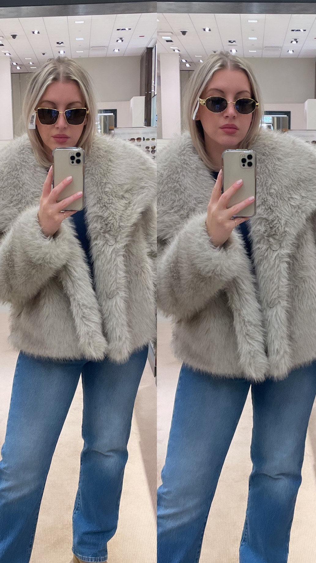 Gold rimmed sunglasses for Spring & Summer ✨ 

#LTKstyletip