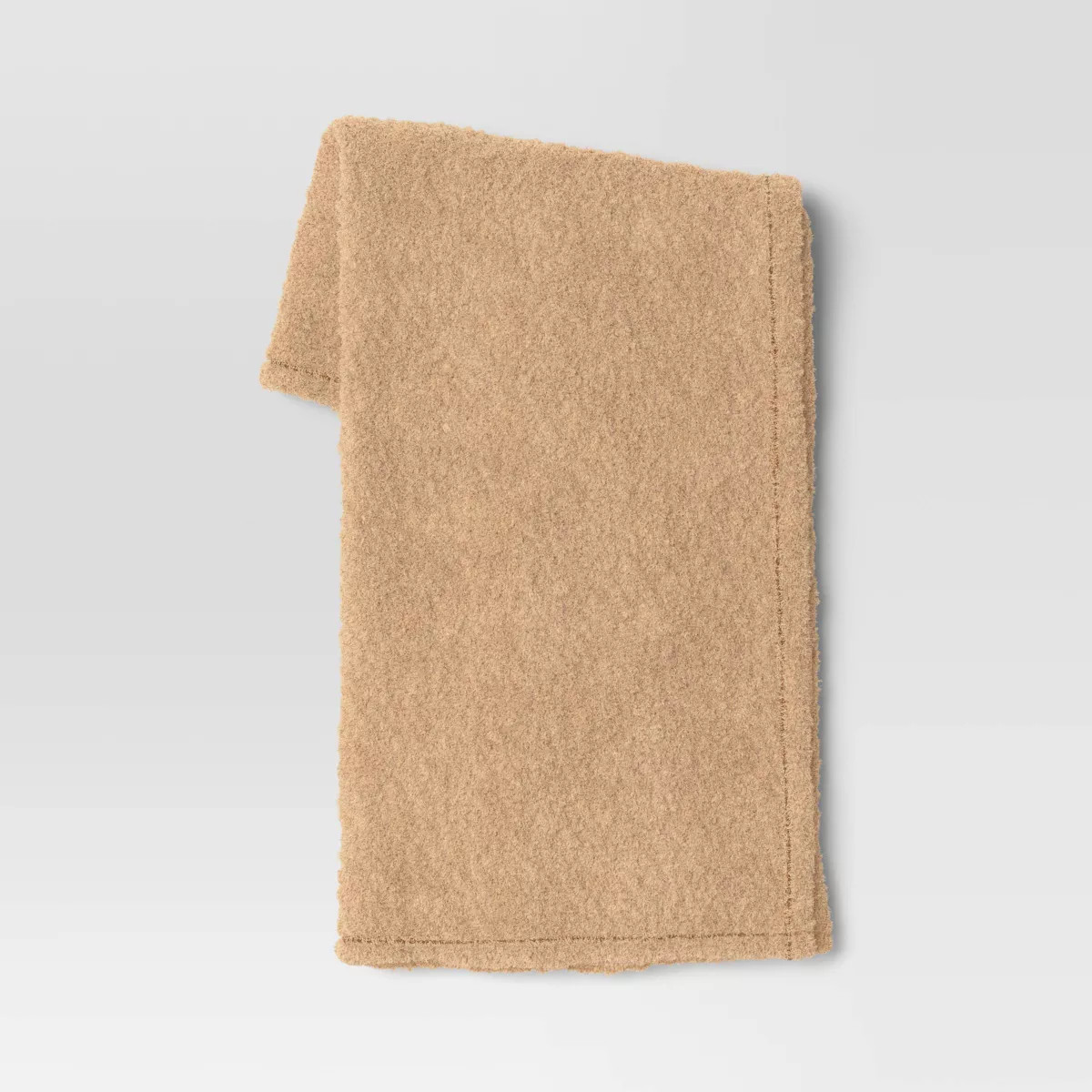 Solid Boucle Faux Shearling Throw Blanket - Room Essentials™ | Target