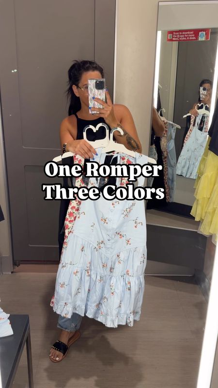 The must have romper of the summer! 

Summer outfit 
Romper 
Summer 
Boho style 

#LTKSummerSales #LTKVideo #LTKMidsize